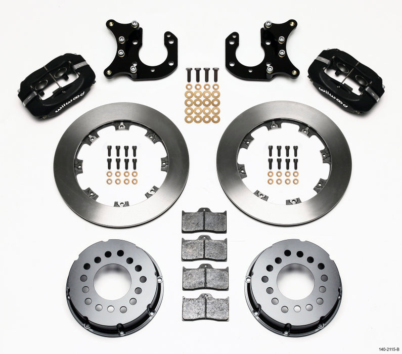 Wilwood Forged Dynalite P/S Rear Kit Big Ford 2.36in Offset 140-2115-B