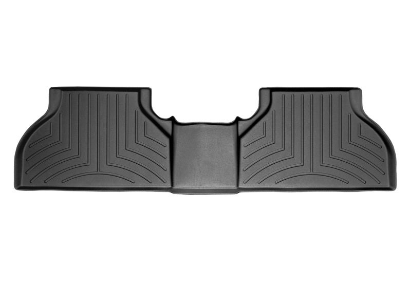 WeatherTech 13+ Land Rover Range Rover Evoque Rear FloorLiner w/ 2nd Row Retention Black 444043