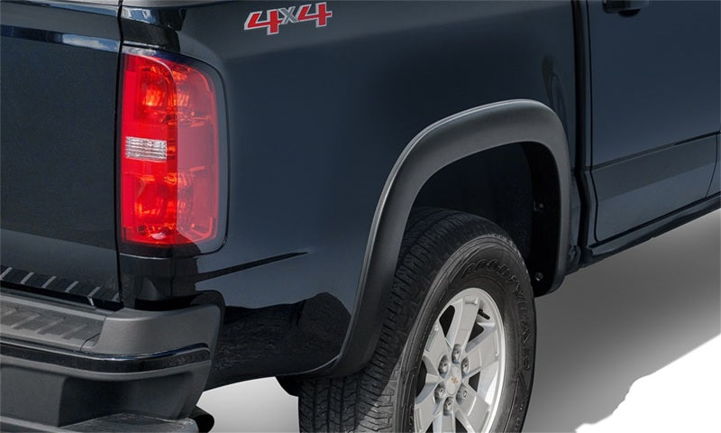 Bushwacker 15-19 Chevrolet Colorado (Excl. ZR2) OE Style Fender Flares 4pc Black 40985-02