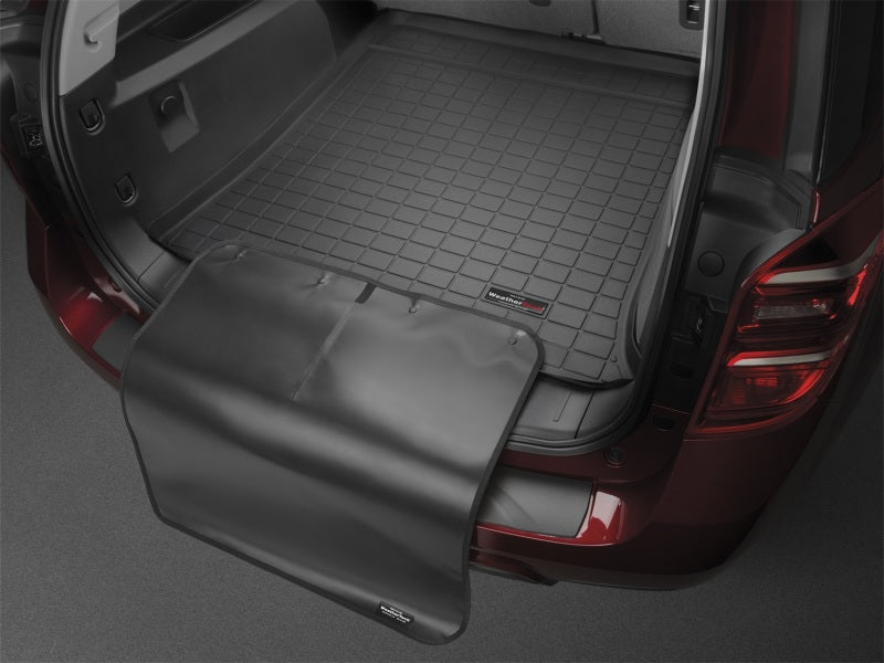 WeatherTech 05-12 Compatible with Nissan Pathfinder Cargo Liner w/ Bumper Protector Black 40415SK