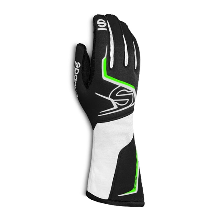 Sparco Gloves Tide K 13 BLK/WHT/GRN 0028613NRNR