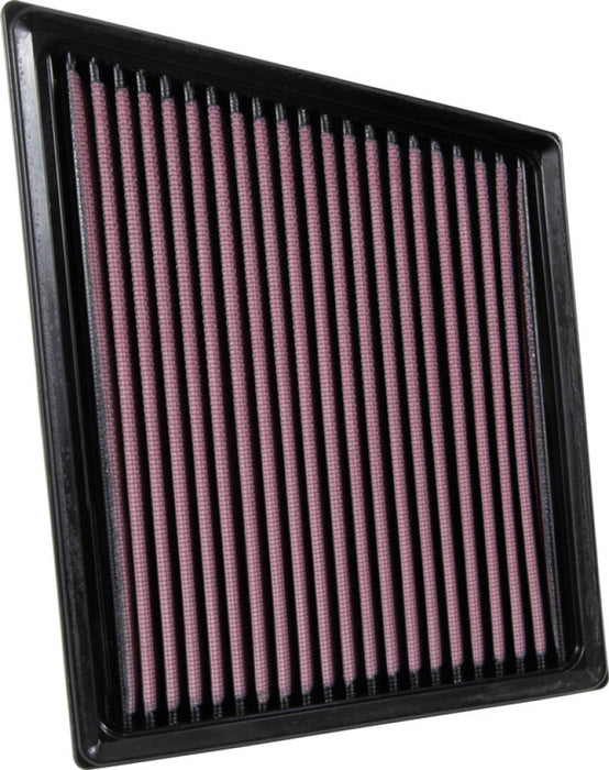 K&N 2015 Jaguar F-Pace V6-3.0L F/I Left Side Replacement Drop In Air Filter 33-3075