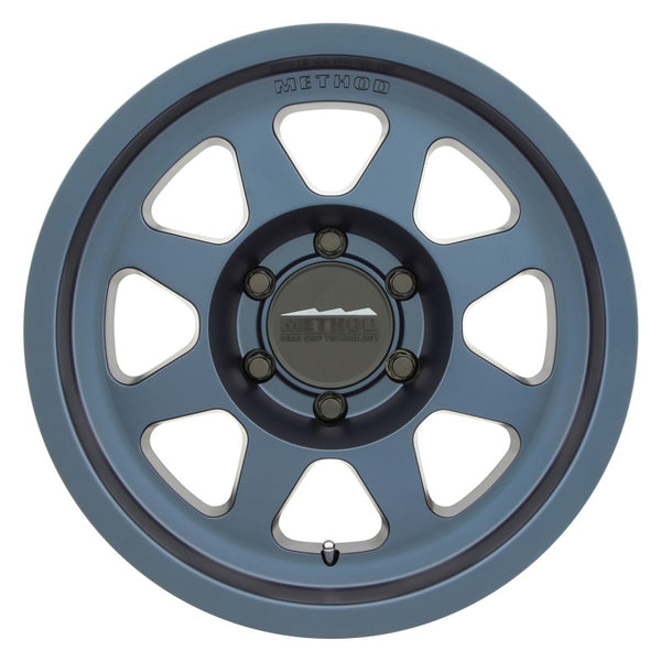 Method MR701 16x8 0mm Offset 6x5.5 106.25mm CB Bahia Blue Wheel MR70168060600