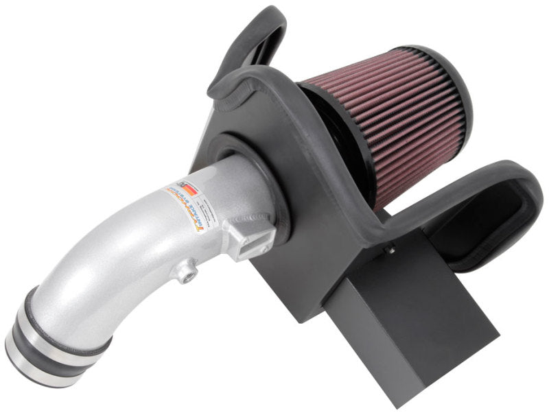 K&N 69 Series Typhoon Performance Intake Kit Silver for 13-14 Compatible with Nissan Altima 2.5L L4 69-7064TS