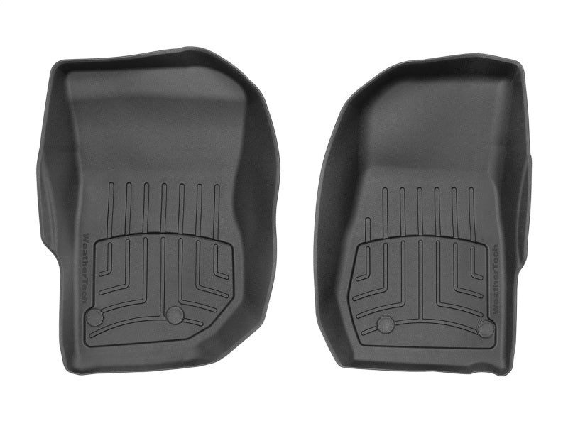 WeatherTech 14-17 compatible with Jeep Wrangler Front FloorLiner Black 445731IM