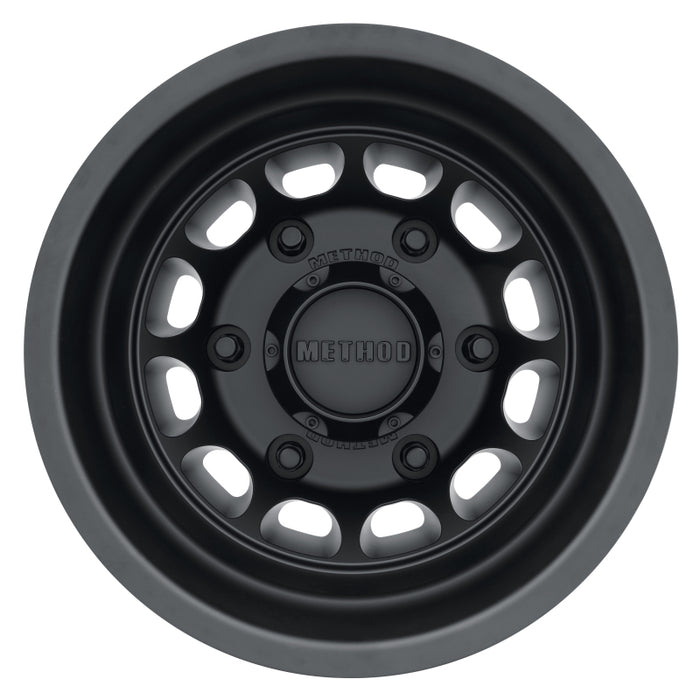 Method MR901 REAR 16x5.5 -138mm Offset 6x205 161.04mm CB Matte Black Wheel MR901655925138N