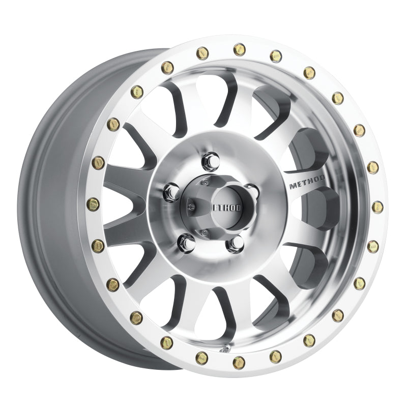 Method MR304 Double Standard 20x10 -18mm Offset 5x5 94mm CB Machined/Clear Coat Wheel MR30421050318N