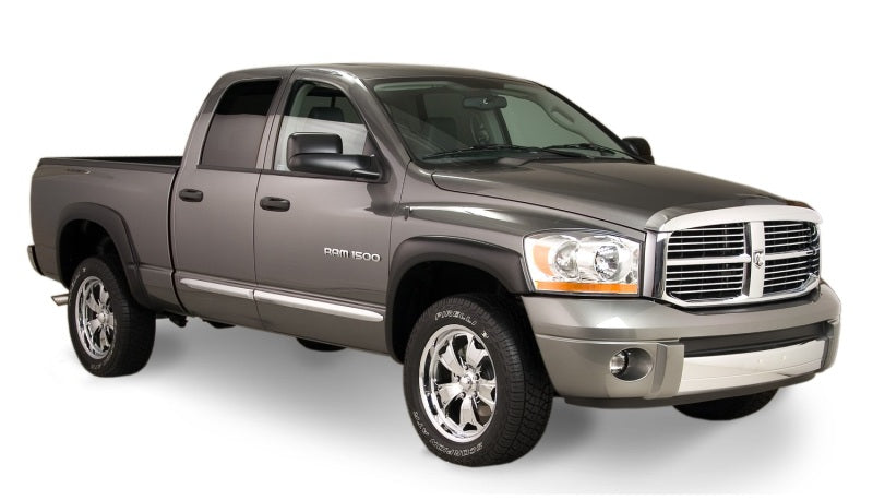 Bushwacker 06-08 Compatible with Dodge Ram 1500 Fleetside OE Style Flares 4pc 75.9/76.3in Bed Black 50910-02