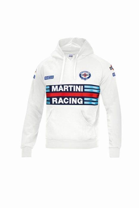 Sparco Hoodie Martini-Racing Large White 01279MRBI3L