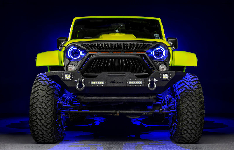 ORACLE Lighting Oculus ColorSHIFT Bi-LED Projector Headlights for Jeep Wrangler JK