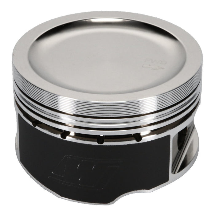 Wiseco Compatible with Nissan SR20/SR20DET Turbo -12cc Dish 9.1:1 CR 87mm Shelf Stock Piston Kit K556M87