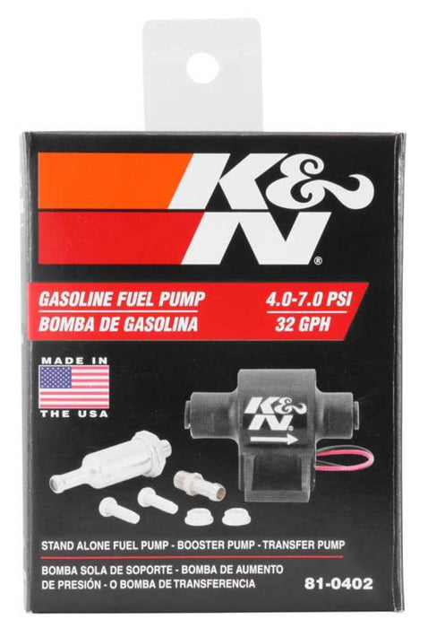 K&N Performance Electric Fuel Pump 4-7 PSI 81-0402