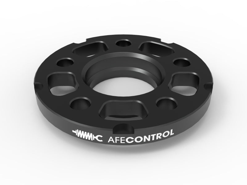 aFe CONTROL Billet Aluminum Wheel Spacers 5x112 CB66.6 15mm Toyota GR Supra/BMW G-Series 610-721002-B