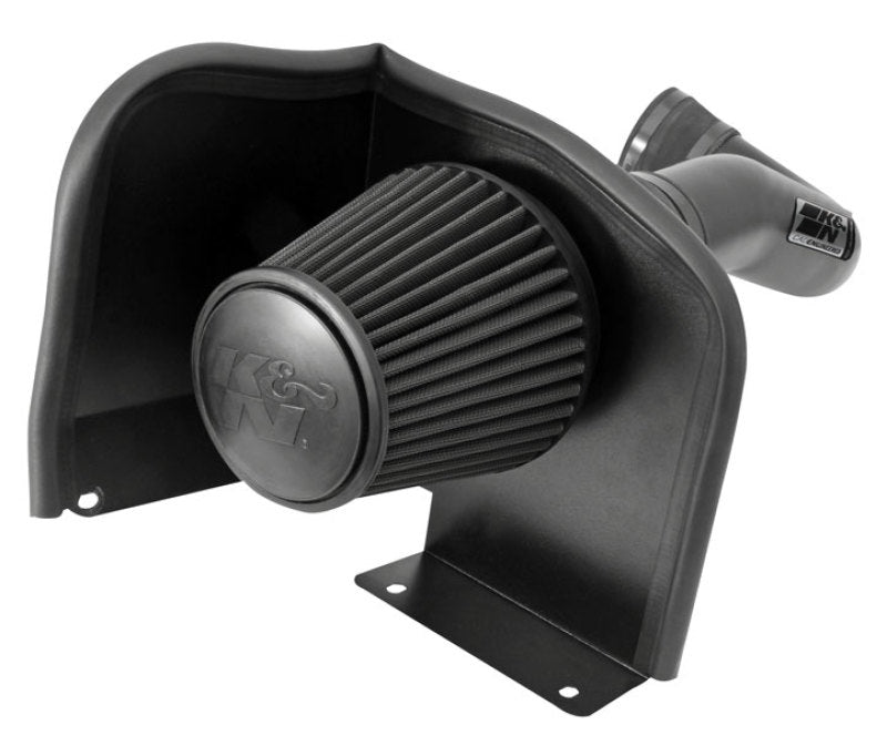 K&N 07-08 Chevy Silverado 1500 4.8L/5.3L V8 / 07-08 GMC Yukon 4.8L/5.3L V8 Black Perf Intake Kit 71-3058