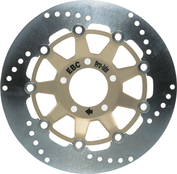 EBC Brakes MD669X X Brake Rotor with S Drive System Full Circle Profile