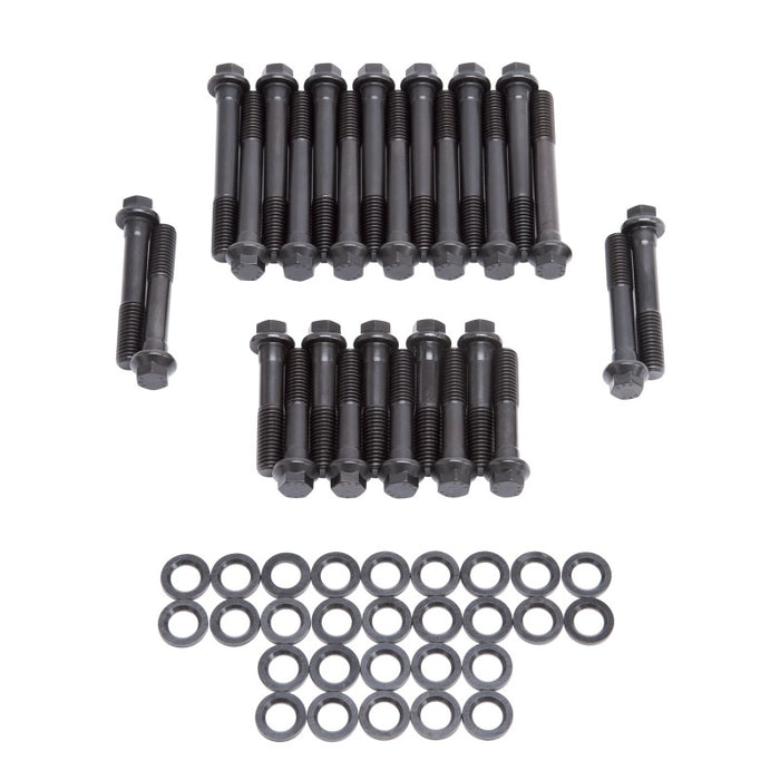 Edelbrock 1/2In Bolt Kit for 1970 and Later AMC Engines W Edel Perf and Perf RPM Heads 8532