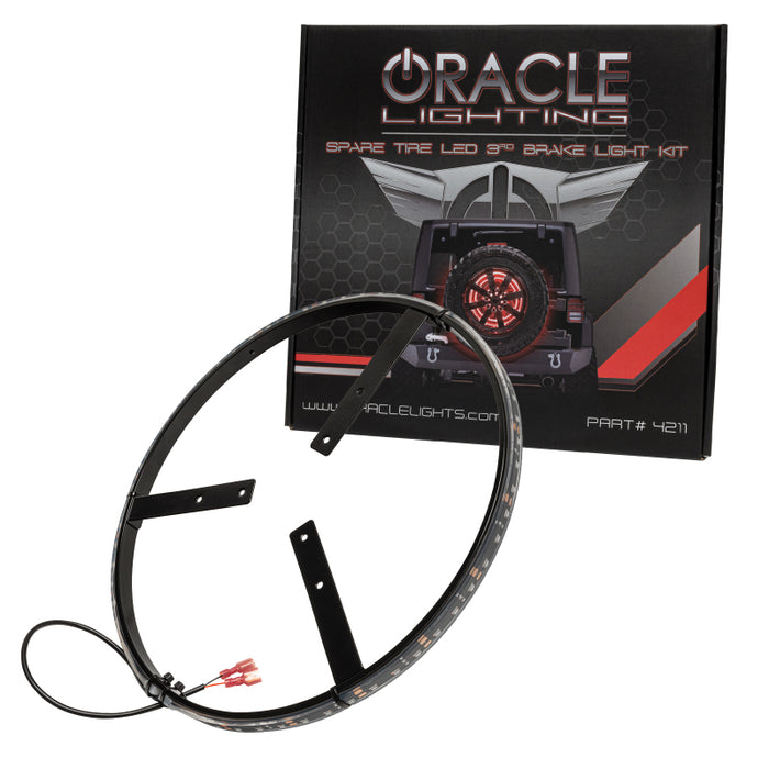 Oracle LED Illuminated Wheel Ring 3rd Brake Light Red SEE WARRANTY 4211-003