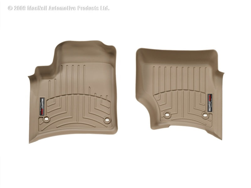 WeatherTech 04-10 Porsche Cayenne Front FloorLiner Tan 450451