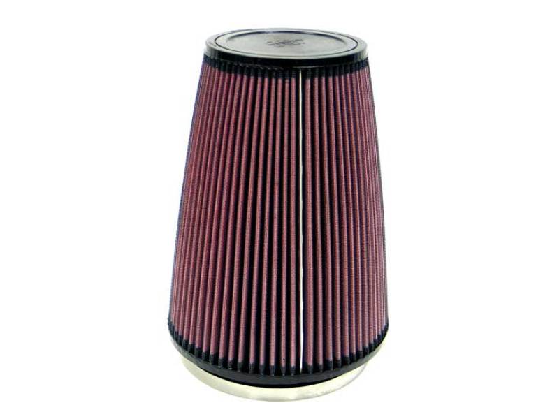 K&N Filter Universal Rubber Filter 6 inch Flange 7.5 inch Base 5 inch Top 10 inch Height RU-3280