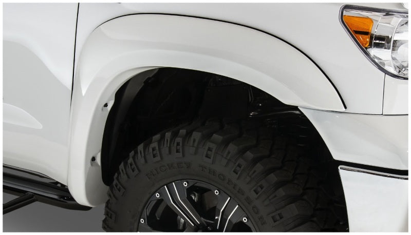 Bushwacker 07-13 Toyota Tundra Fleetside Extend-A-Fender Style Flares 4pc Black 30916-02