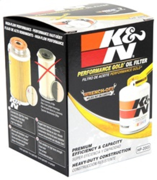 K&N Oil Filter OIL FILTER; AUTOMOTIVE HP-2003