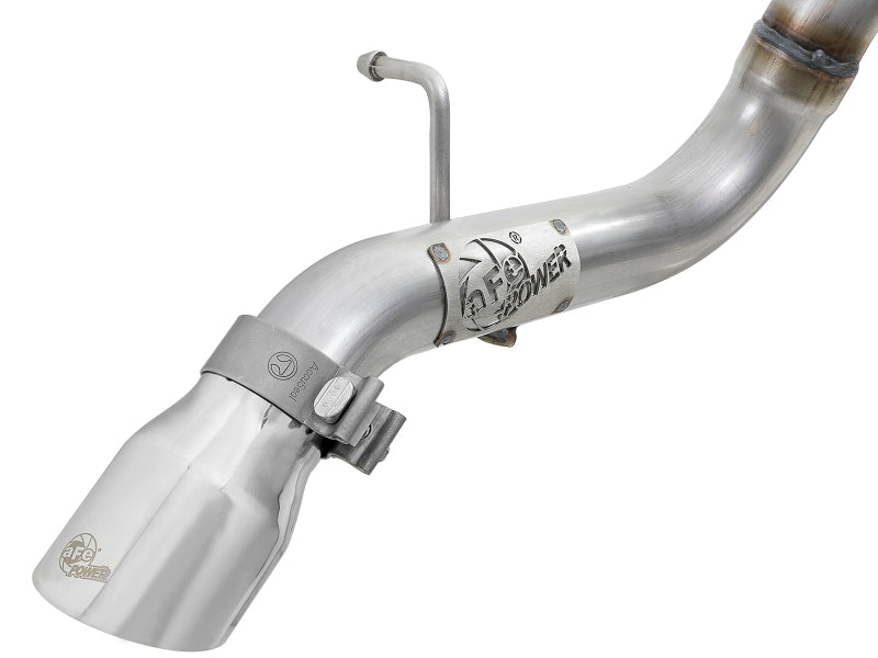 aFe MACH Force-Xp 2.5in Catback High-Tuck Exhaust 18-21 compatible with Jeep Wrangler (JL)3.6L 4-Door Polished Tip 49-48065-1P