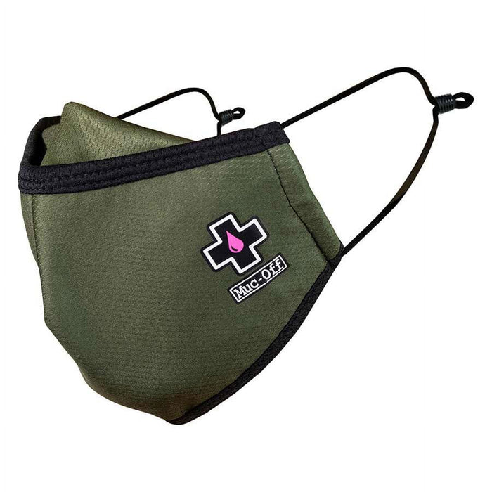 Muc-Off Reusable Face Mask Green, S