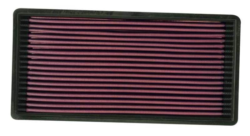 K&N Replacement Air Filter AIR FILTER, compatible with Jeep CHEROKEE, COMANCHE, WAGONEER 2.5L/4.0L 87-95 33-2018