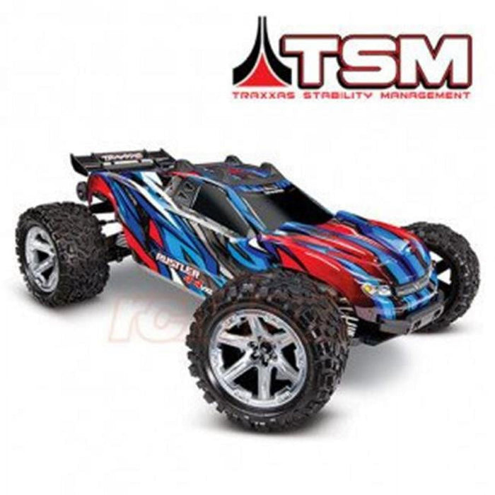 Traxxas Rustler 4X4 Brushless Model 67076-4 Blue 67076-4-BLUE