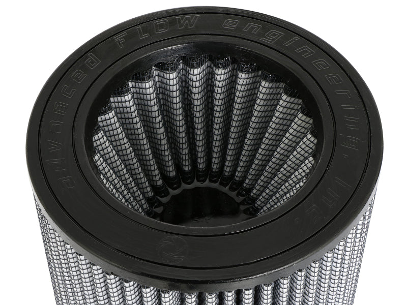 aFe MagnumFLOW Pro DRY S Universal Air Filter 4in F x 6in B (mt2) x 5.5in T (Inv) x 7.5in H 21-91108