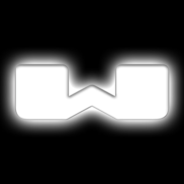 ORACLE Lighting Universal Illuminated LED Letter Badges Matte Wht Surface Finish W SEE WARRANTY 3140-W-001
