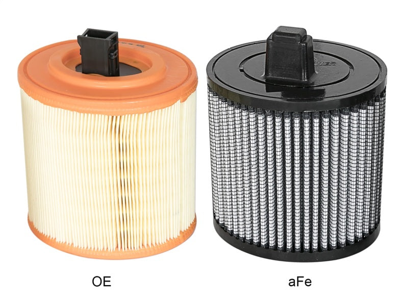 aFe MagnumFLOW Air Filters OER Pro Dry S A/F 16-17 Cadillac ATS-V V6-3.6L (tt) 11-10138