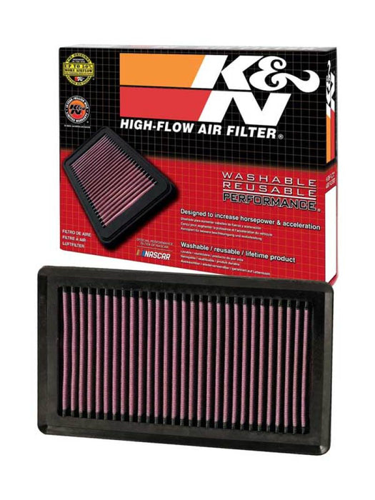 K&N 07 Compatible with Nissan Versa 1.8L-L4 Drop In Air Filter 33-2375