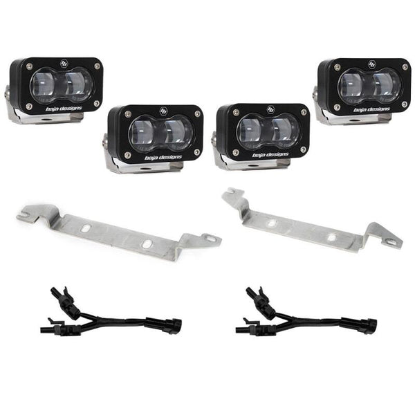 Baja Design 2024+ Fits Toyota S2 SAE OEM Fog Light Replacement Kit Clear 448239