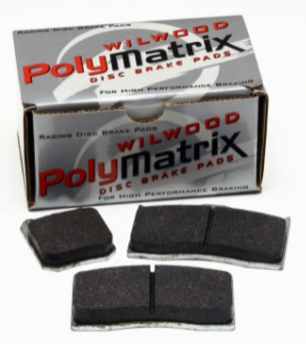 Wilwood PolyMatrix Pad Set 7812 Q Dynapro Dynalite-w/Bridge Bolt 15Q-10385K