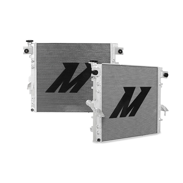Mishimoto 07-17 compatible with Jeep Wrangler JK Performance Aluminum Radiator V2 MMRAD-WRA-07V2
