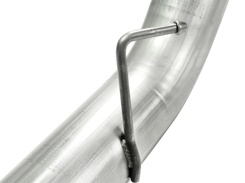 aFe Atlas 5in DPF-Back Aluminized Steel Exh Sys, Ford Diesel Trucks 08-10 V8-6.4L (td) Polished tip 49-03054-P