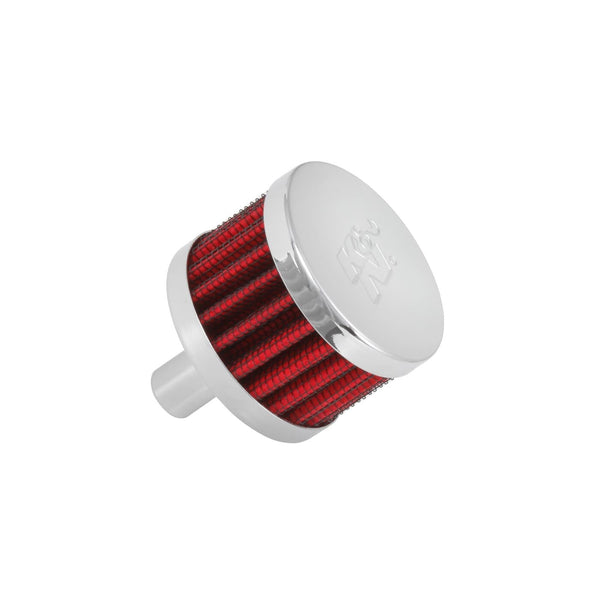 K&N Vent Air Filter/ Breather: High Performance, Premium, Washable, Replacement Engine Filter: Filter Height: 1.5 In, Flange Length: 0.875 In, Shape: Breather, 62-1015
