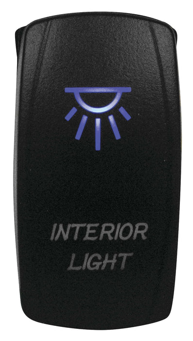 DragonFire Racing Lighted Switch On/Off Blue 521377