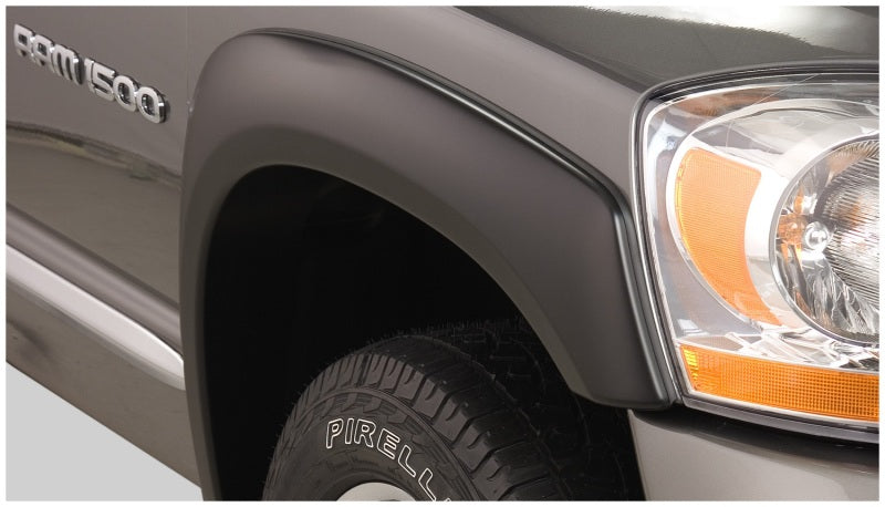 Bushwacker 06-08 Compatible with Dodge Ram 1500 Fleetside OE Style Flares 4pc 75.9/76.3in Bed Black 50910-02