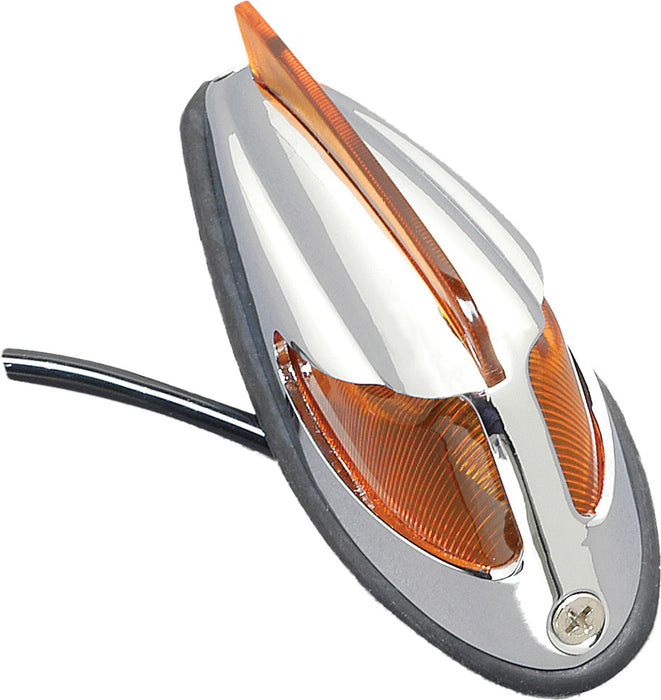 K&S Fender Light W/Fin Amber 25-5138