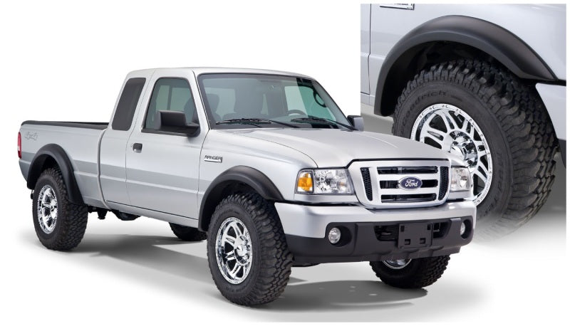 Bushwacker 93-11 Ford Ranger Styleside Extend-A-Fender Style Flares 4pc 72.0/84.0in Bed Black 21910-01