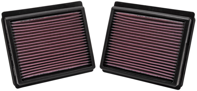 K&N Replacement Air Filter Compatible with Infiniti M35 3.5L V6; 09-10 (2 PER BOX) 33-2440