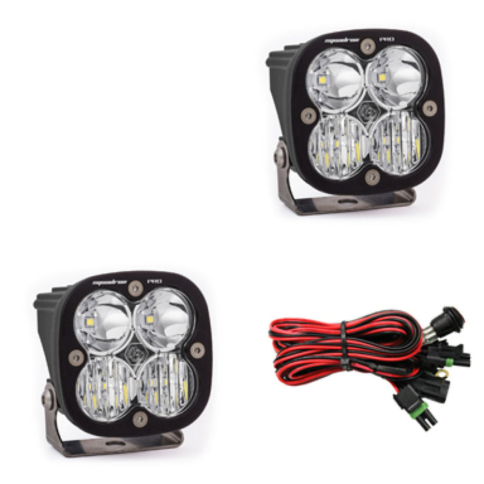 Baja Designs Squadron Pro Series Driving Combo Pattern Pair LED Light Pods 497803