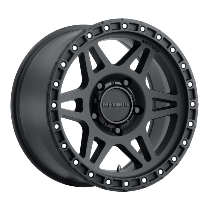 Method MR312 17x8.5 0mm Offset 5x5.5 108mm CB Matte Black Wheel MR31278555500