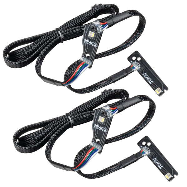 Oracle 15-21 Compatible with Nissan GT-R RGB+W (Lightning Bolt) Headlight DRL Kit- w/o Controller SEE WARRANTY 1283-334