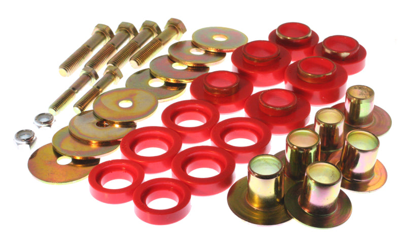 Energy Suspension 67-81 Camaro / 68-74 Nova/Chevy II / 67-75 Firebird/Trans AM Red Body(subframe) Mo 3.4142R