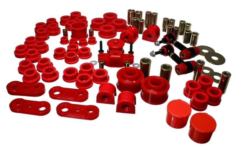 Energy Suspension 08-12 Subaru Impreza WRX Red Hyper-Flex Master Bushing Set 19.18102R