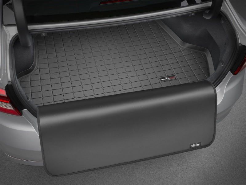 WeatherTech 07-11 Toyota Yaris 3-Door Liftback Cargo Liner w/ Bumper Protector Black 40289SK