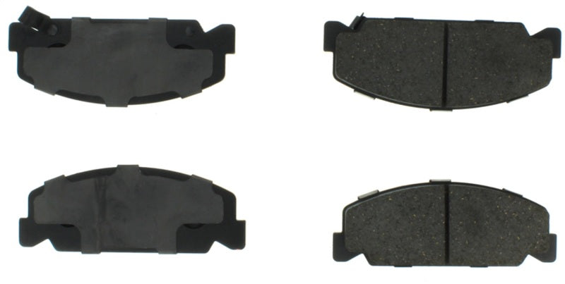 StopTech Street Touring 93-00 Honda Civic DX w/ Rr Drum Brakes Front Brake Pads 308.0273